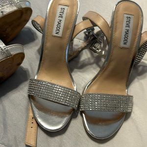 Silver heels